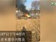 实拍河北承德一面包车突然起火视频 车上2人遇难